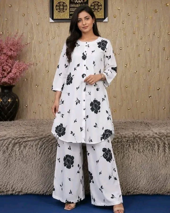 Western Soft Silk Two-Piece