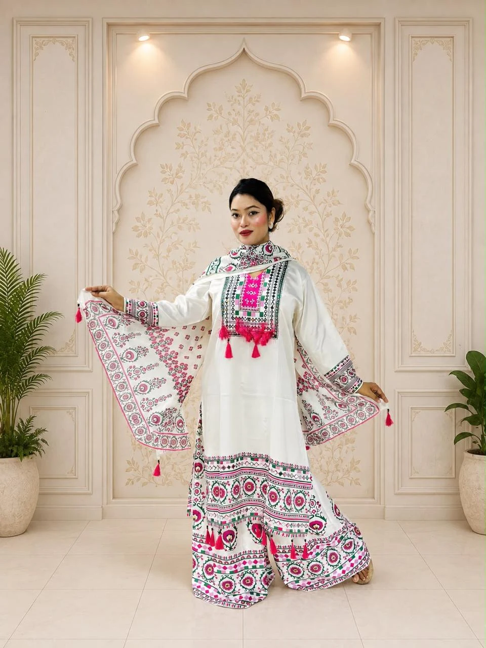 China Craft-Silk Three-Piece